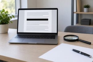 how to redact a pdf safely