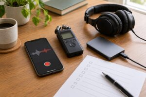 how to record a phone interview legally