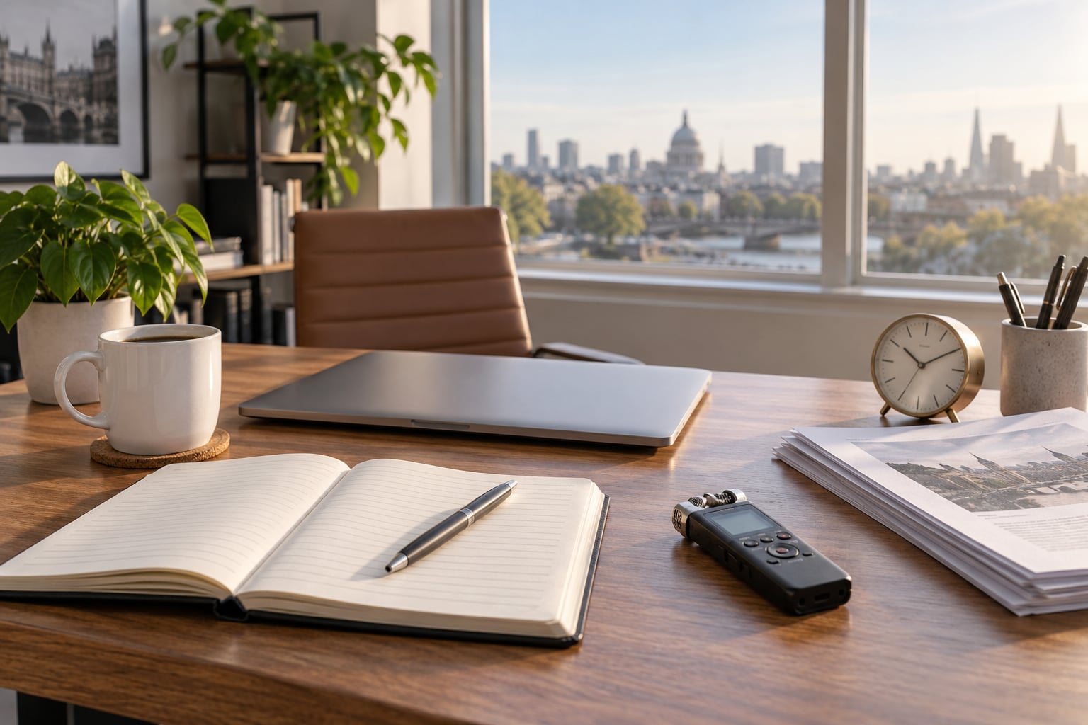 how to build a daily routine for deep reporting work