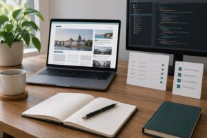 how to deploy a static site for a news project