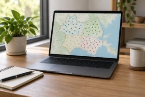 how to make a dot density map