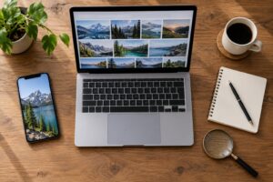 how to verify a photo found on social media