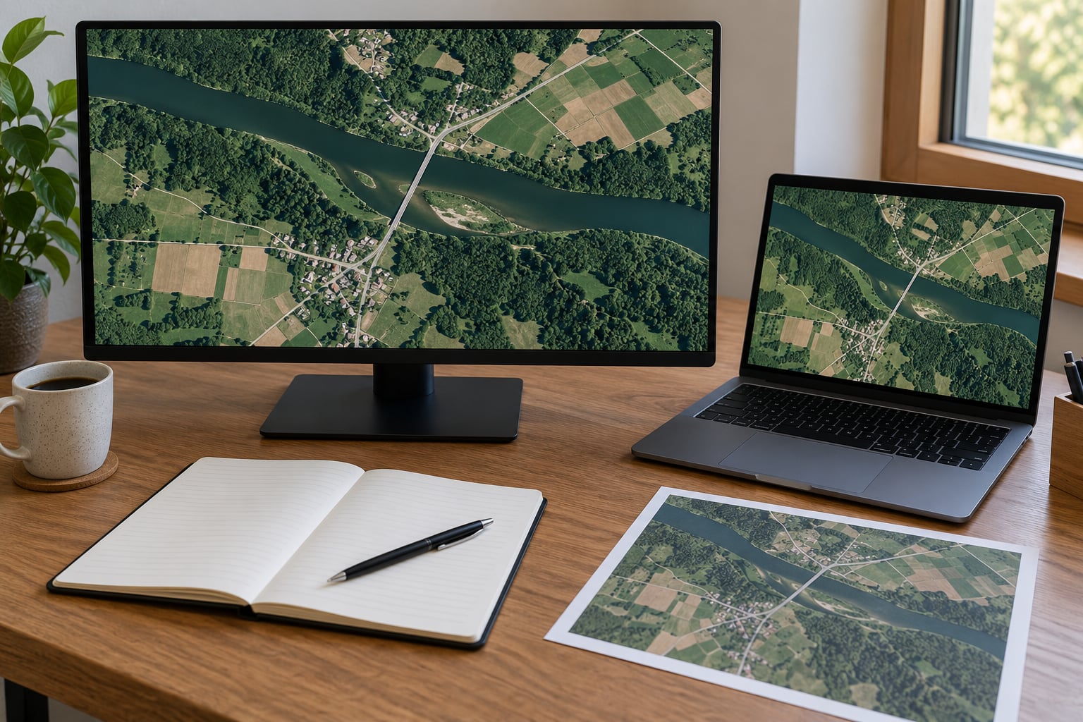 how to analyze satellite images for a story