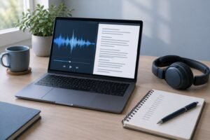 how to use ai transcription without errors