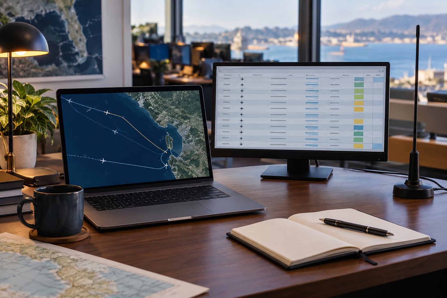 how to use flight tracking data in reporting