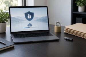 how to set up secure file drops for sources