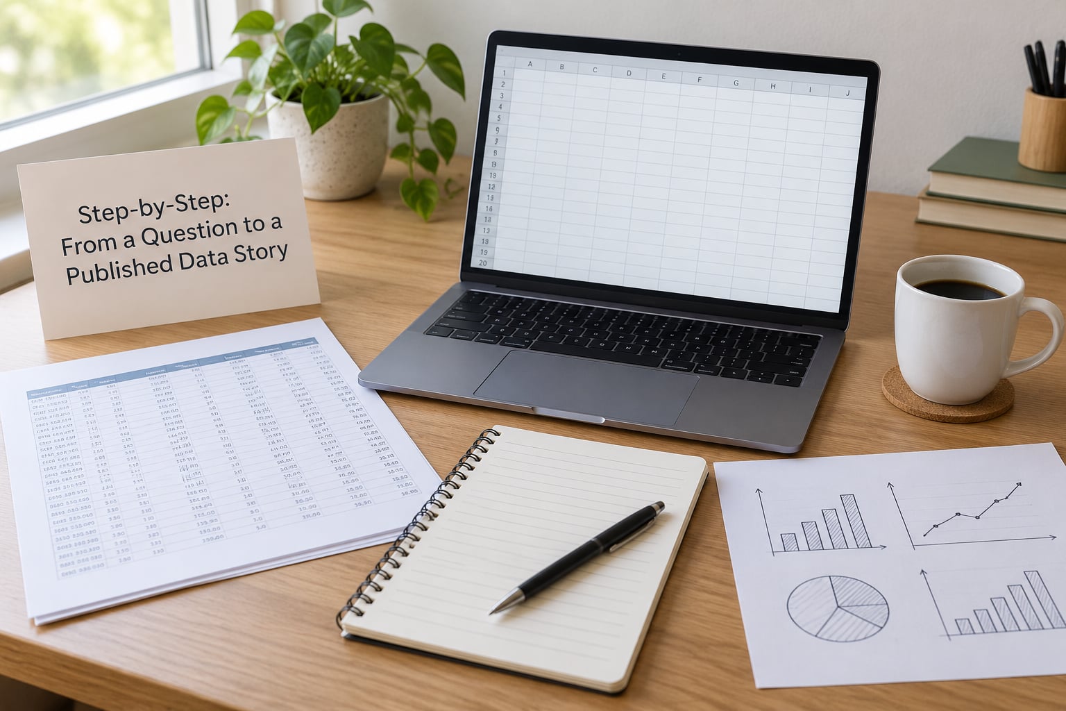 Step-by-Step: From a Question to a Published Data Story
