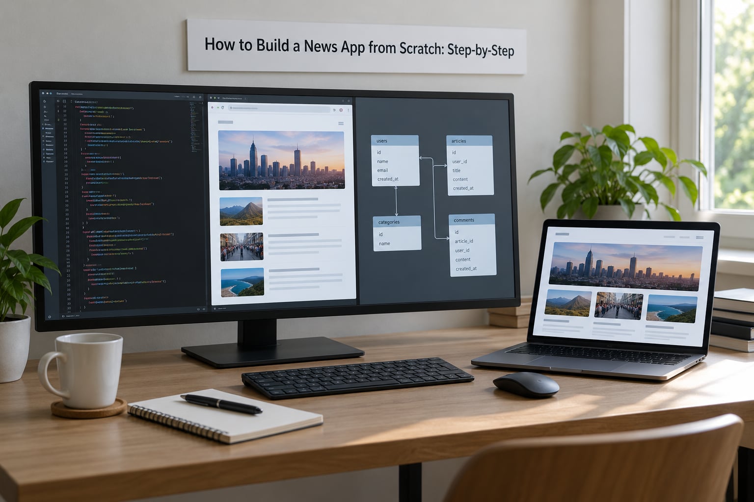 How to Build a News App from Scratch: Step-by-Step