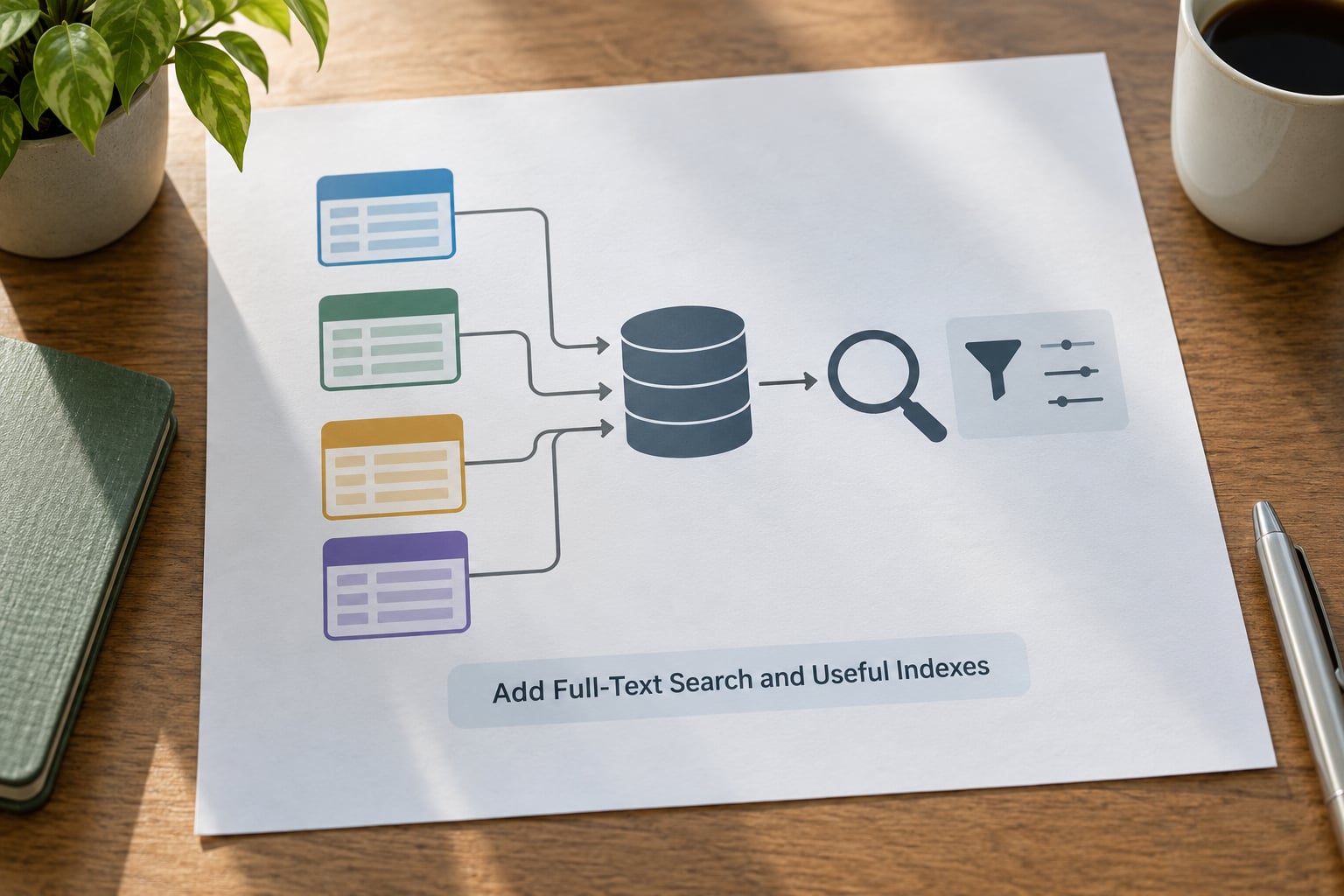 Add Full-Text Search and Useful Indexes