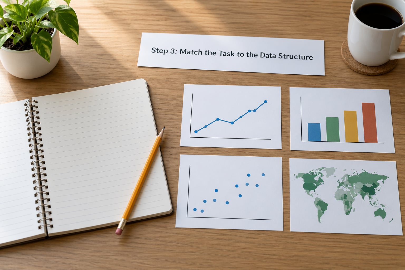 Step 3: Match the Task to the Data Structure