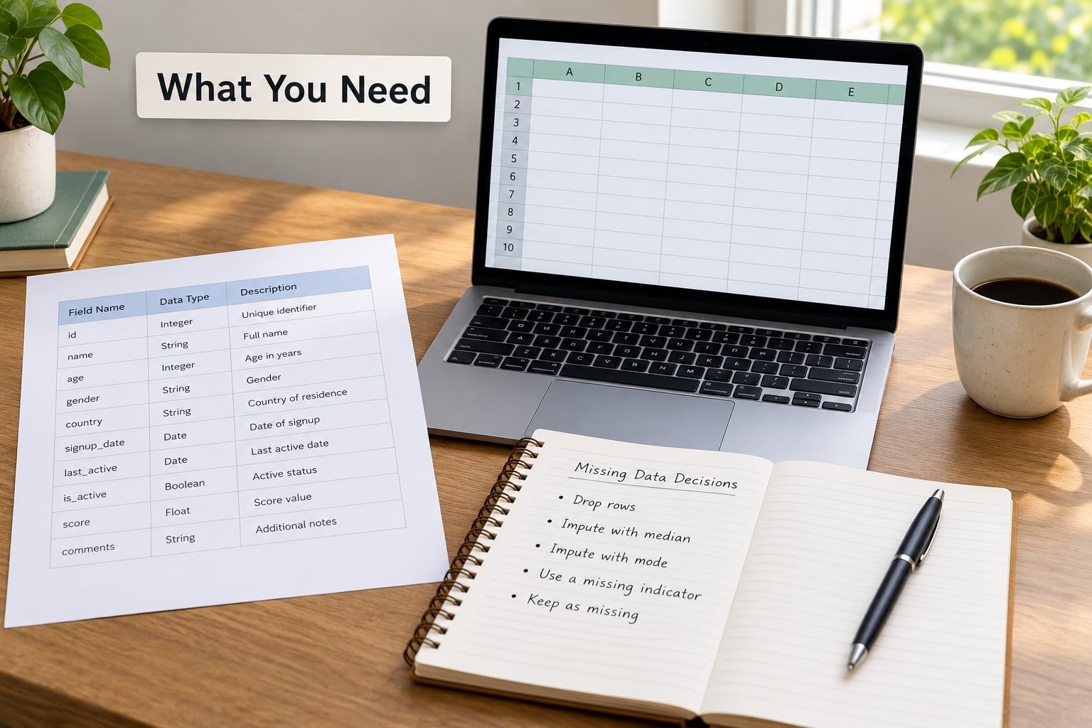 What You Need