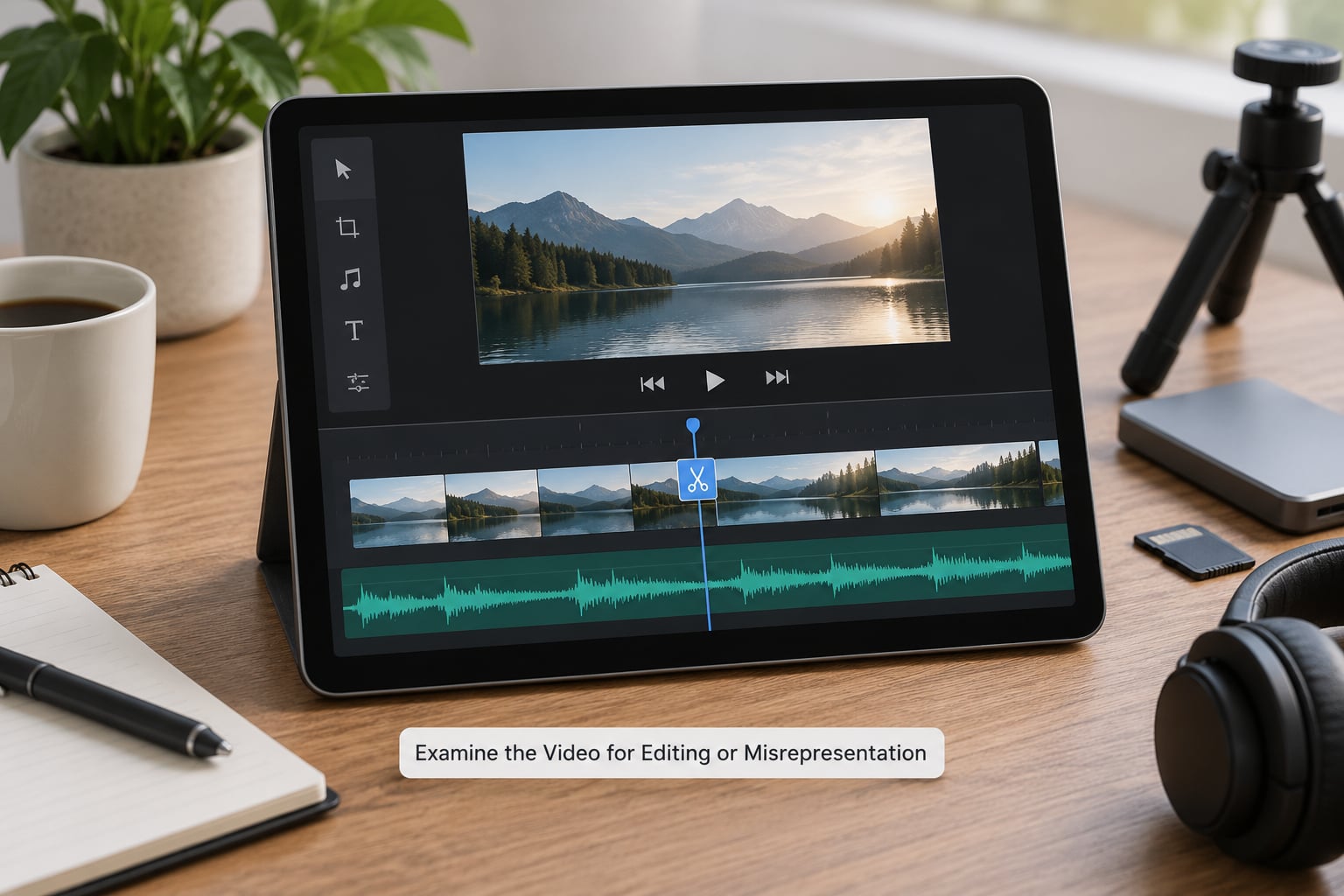 Examine the Video for Editing or Misrepresentation