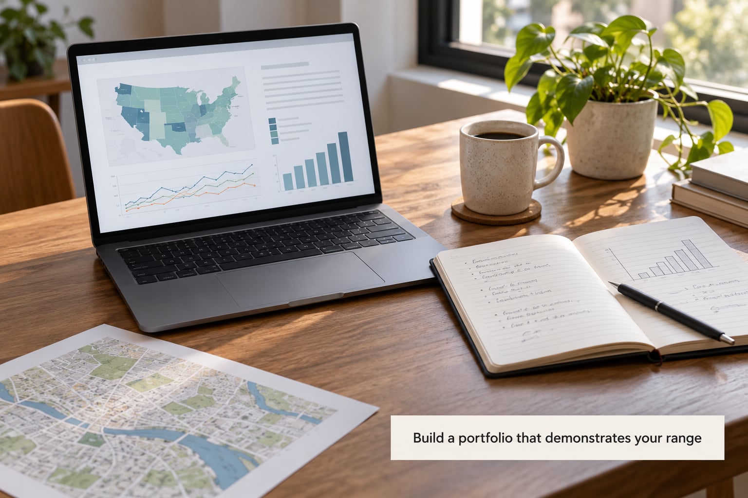 Build a portfolio that demonstrates your range