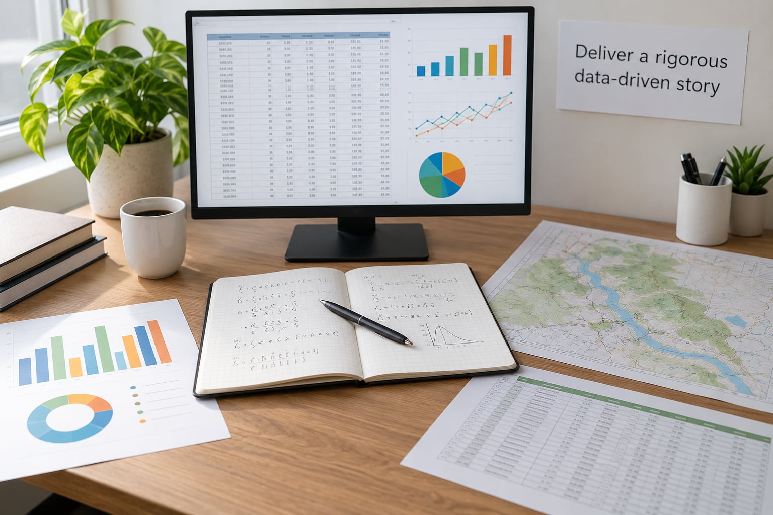 Deliver a rigorous data-driven story
