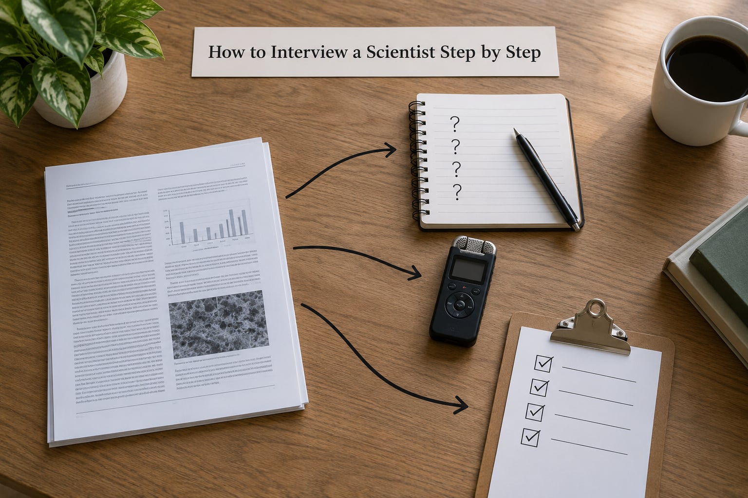 How to Interview a Scientist Step by Step