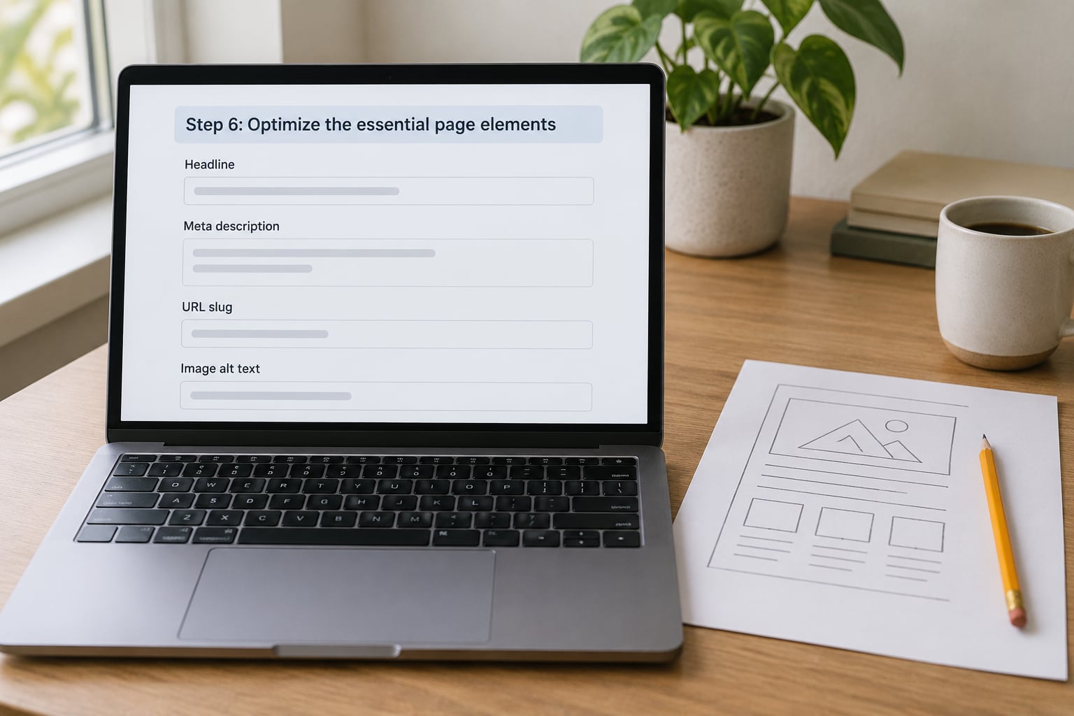 Step 6: Optimize the essential page elements