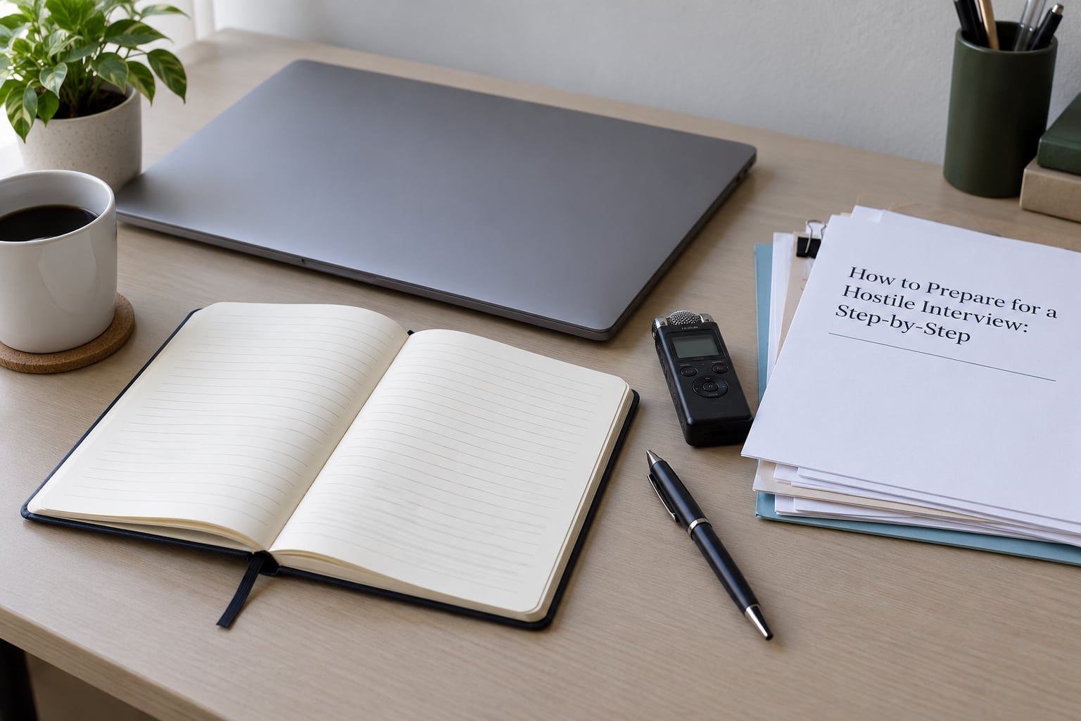How to Prepare for a Hostile Interview: Step-by-Step