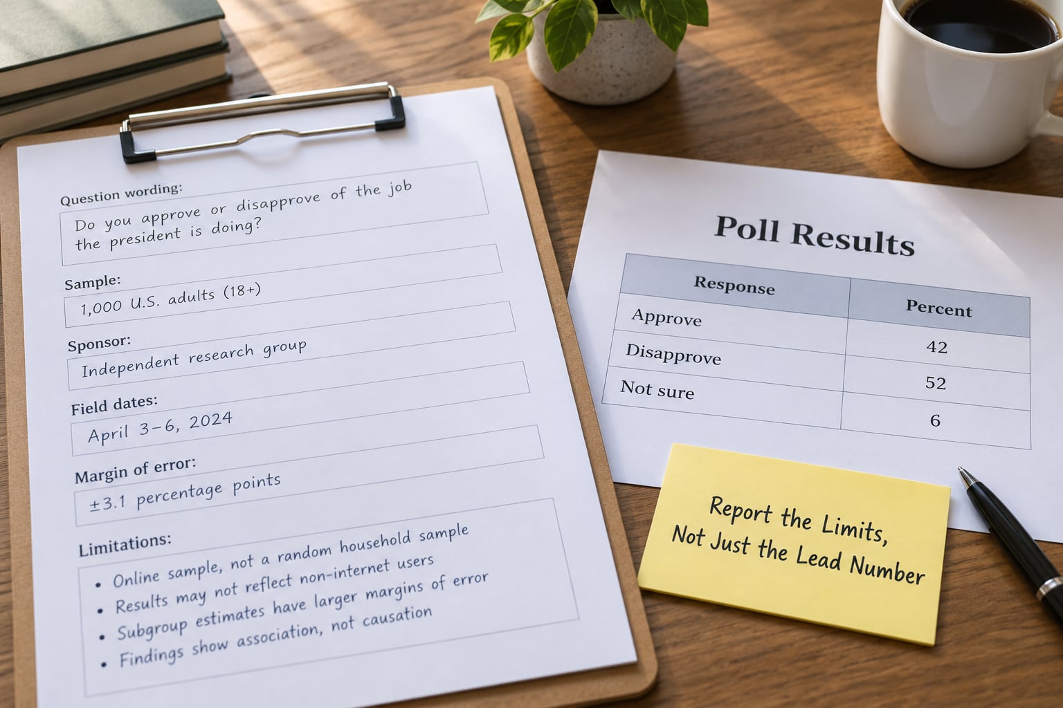 Report the Limits, Not Just the Lead Number