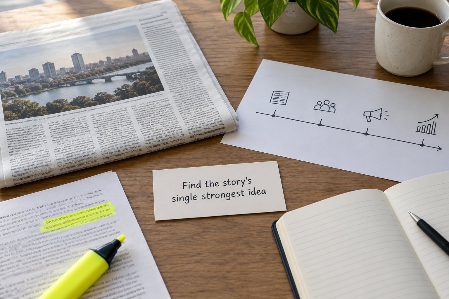 Find the story's single strongest idea