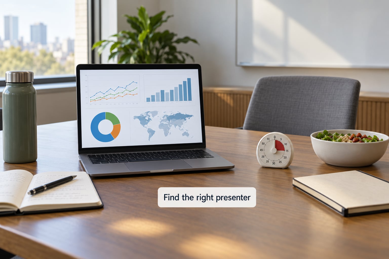 Find the right presenter