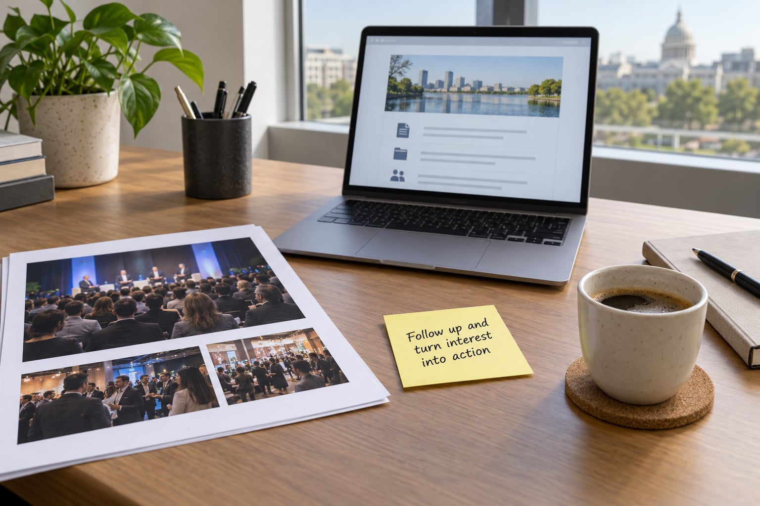 Follow up and turn interest into action