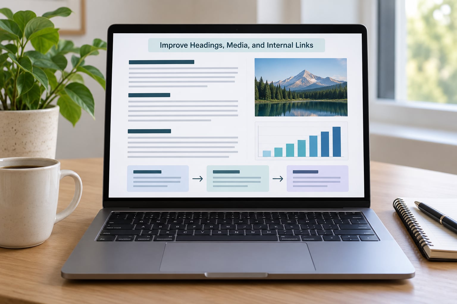 Improve Headings, Media, and Internal Links