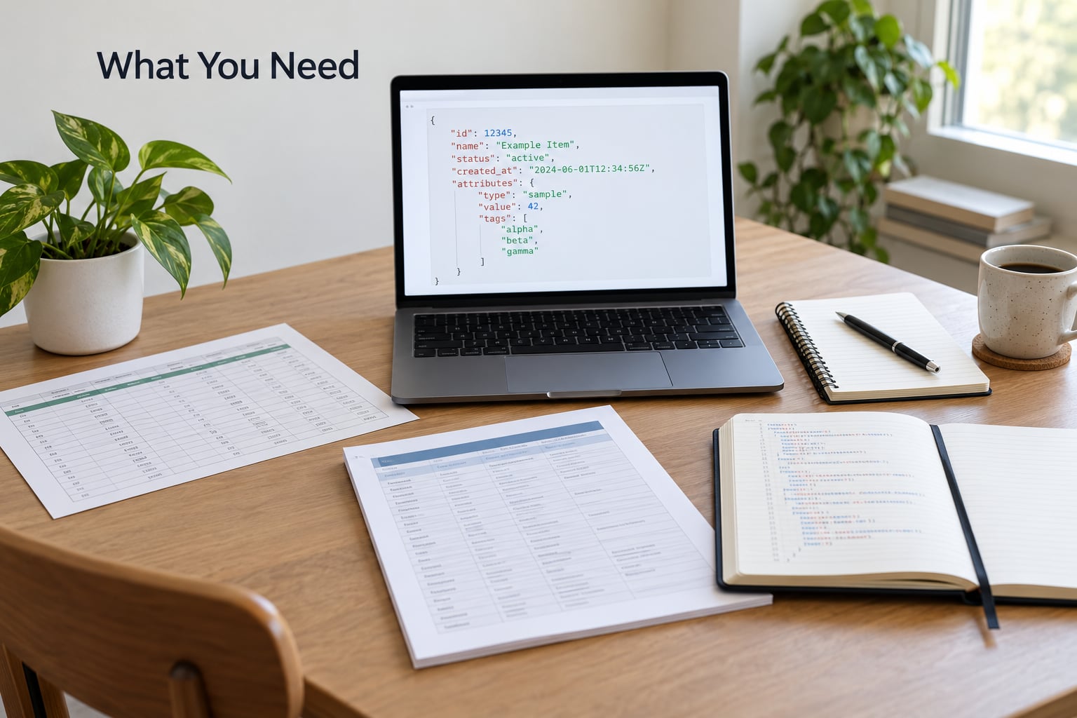 What You Need
