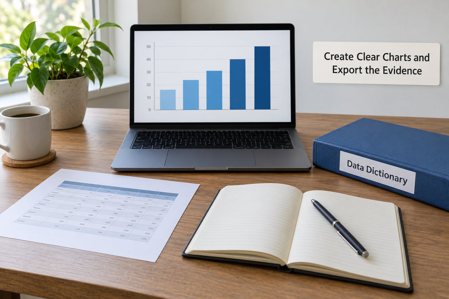 Create Clear Charts and Export the Evidence